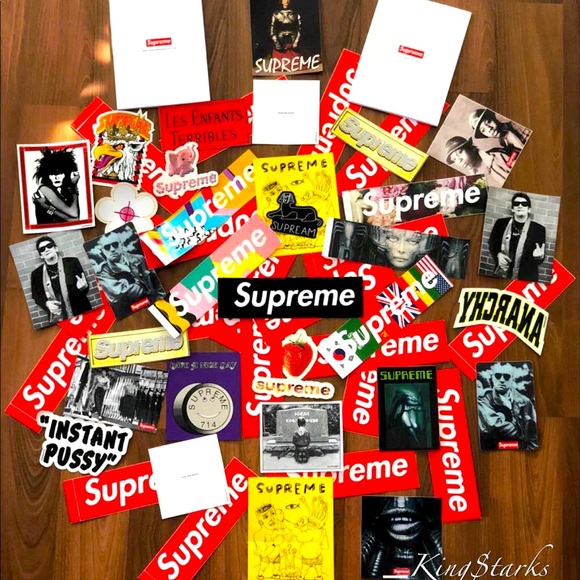 Supreme sticker pack - Picture 1 of 3